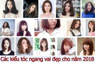 các kiểu tóc nữ ngang vai đẹp đến mê hồn người