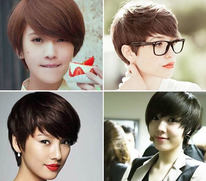 10 Kiểu Tóc Tém Hàn Quốc TOMBOY Cho Nữ Đẹp Phong Cách 2019