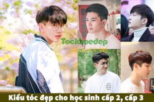 các kiểu đẹp cho học sinh nam cấp 2, cấp 3