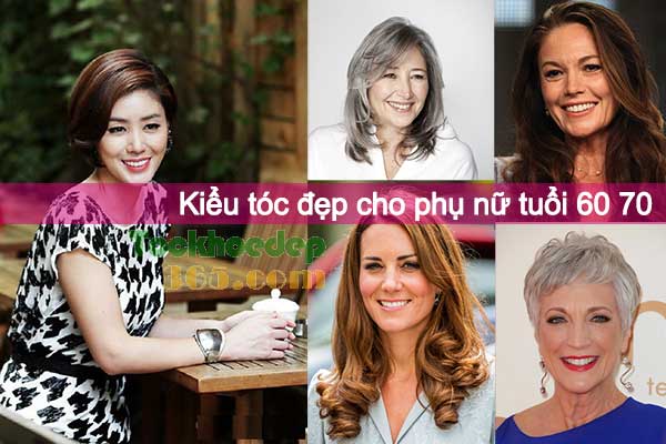 Review các kiểu tóc đẹp cho phụ nữ tuổi 60 trở nên lão hóa ngược   Vietnams Next Top Model
